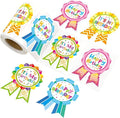 Fancy Land Happy Birthday Badge Stickers for Kids It's My Birthday Stickers Home Classroom Party Decoration 200 Pcs Pastel
