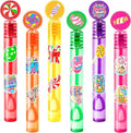 Candyland Party Favors for Kids – 24PCS Sweet-Themed Mini Bubble Wands, Great for Birthday Supplies, Pinata Fillers, Goodie Bags & Classroom Rewards