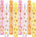 32 Pcs Hippie Daisy Bubble Wands Daisy Bubble Wand Groovy Party Favors for Adult Summer Activity Birthday Party Goodie Bag Stuffers Gifts Wedding Supplies