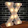 Marquee Letters Light up Sign, 26 Alphabet Battery Powered LED Lights, White Letter Light for Valentines Day Xmas Engagement Party Wedding Baby Shower Birthday, Xoxo