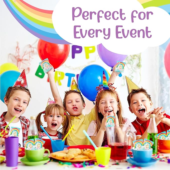 Unicorn Poop Candy - Made in the USA - 12 Unicorn Party Supplies - Unicorn Birthday Party Favors for Kids - Bulk Candy Packs for Classroom