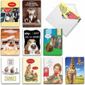 NobleWorks Older Not Wiser - 20 Boxed Birthday Greeting Cards with Envelopes (4.63 x 6.75 Inch) - AC8840BDG-B2x10