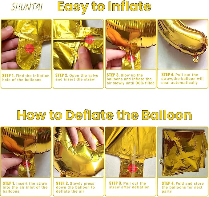 SHUNTAI Engagement Party Decorations Soon To Be Mr & Mrs Balloon Banner Heart Balloons Huge Ring Balloons Gold Wedding Rehearsal Bridal Shower Bachelorette Party Sign Decor Supplies