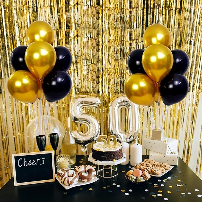 7 Sets Balloon Stand Kits,Balloon Sticks Holder with Base for Table Centerpiece Graduation Birthday Baby Shower Party Decorations