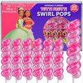 Disney Princess Lollipops Swirl 20pk- Disney Princess Candy For DisneyPrincess Party Favors - Cupcake Toppers & Snacks - Birthday Party Decorations