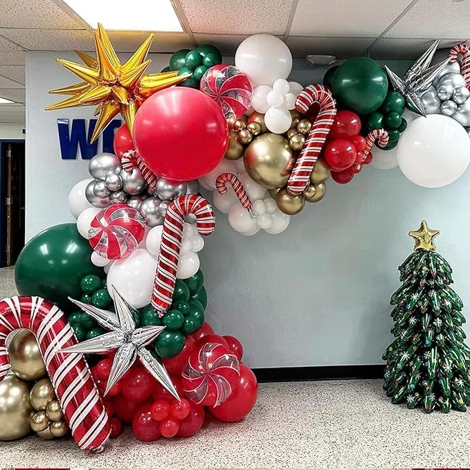 18 Inch Emerald Green Large Balloons - 35Pcs Thick Hunter Green Balloons Big Round Dark Green Latex Party Balloons for Birthday Anniversary Baby Shower Gender Reveal Themed Party Decorations