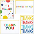 Hallmark Thank You Cards Assortment, Primary Colors (48 Thank You Notes for Kids and Adults) for Graduation, Baby Shower, Birthdays, All Occasion