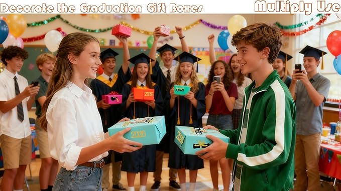 2026 Graduation Cupcake Toppers, 48 PCS Food/Appetizer Picks For Graduation Party Mini Cake Decorations, Diploma, 2026, Grad Cap Set 48 Pieces (01 Gold)