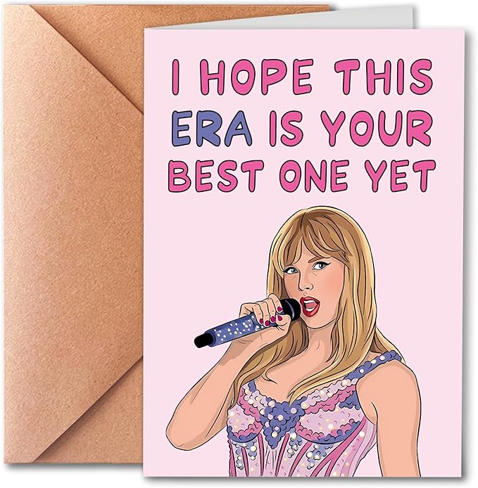 Daughter Birthday Card, Birthday Gifts, Birthday Card for Sister, I Hope This Era Is The Best for You, for Your Son | Daughter | Brother | Sister | Best Friend