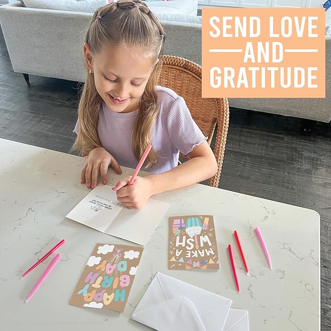 Hadley Designs Happy Birthday Cards Bulk with Envelopes - 54 Assorted Birthday Cards for Kids & Adults, Bulk Greeting Card Pack for Office, Generic Bday Notecards with Envelopes, Designed in USA