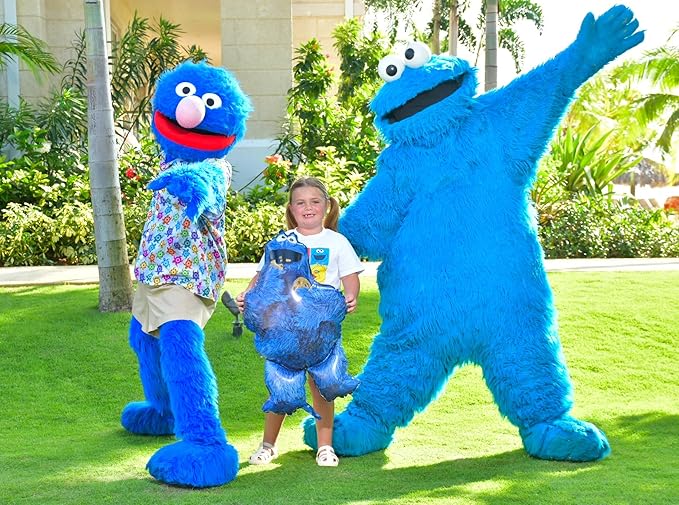 Toyland® Sesame Street Foil Balloon 3 Pack - 1 x 39" Big Bird, 1 x 37" Elmo & 1 x 35" Cookie Monster Characters - Kids Party Decorations