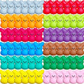 72 Pcs Easter Party Favors for Kids, Easter Egg Fillers Basket Stuffers, Birthday Gifts for Toddlers Adult, Classroom Prizes Box, Easter Decorations