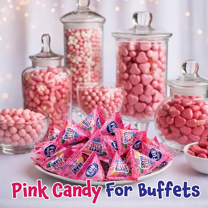 Jelly Beans - 60 Mini Packs - Easter Eggs Fillers - Individually Wrapped Candy for Classroom Rewards, Goodie Bags & Party Favors - Easter Candy - Fruit Flavors - Bulk Jelly Beans