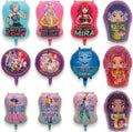 12 Pcs For K-pop Birthday Decorations, Foil Balloons for Party Supplies, K-pop Anime Themed Birthday Decor for Boys Girls