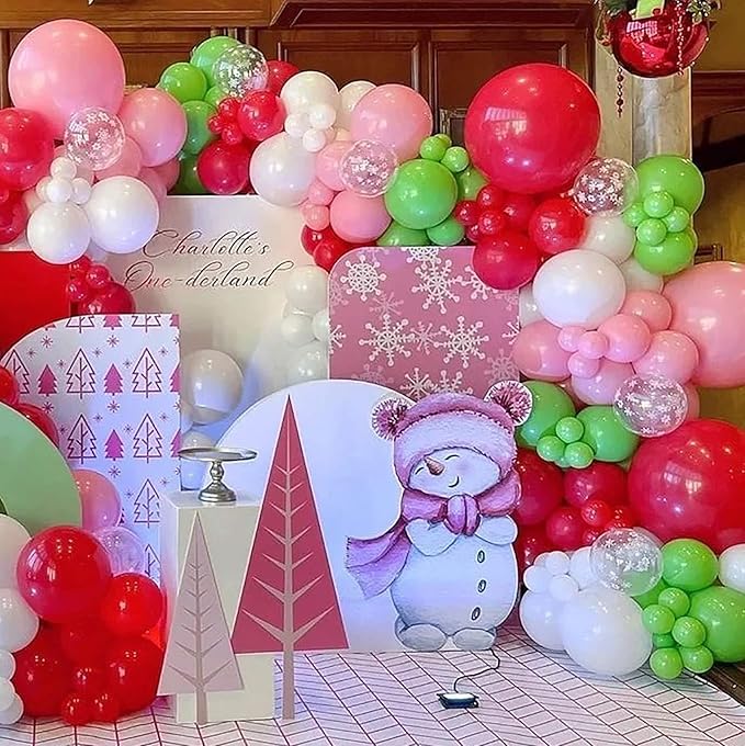KALOR 36 Inch Giant Hot Pink Balloons, 6 Pack Large Round Hot Pink Latex Balloons for Anniversary, Birthday, Christmas, Wedding, Baby Shower Party Decorations