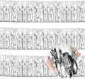 3 Pack 10 Ft Silver Foil Fringe Garland Metallic Streamers Tinsel Banner Wall Hanging Garland Backdrop for Parade Floats, Halloween, Christmas, Thanksgiving, New Year Party Decorations