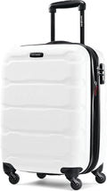 Samsonite Omni PC Hardside Expandable Luggage with Spinner Wheels, Carry-On 20-Inch, White