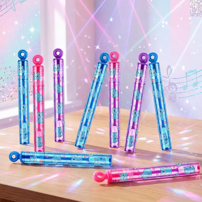 32 Pcs Kpop Bubble Wands Tiger Decals for Kpop Bubbles Party Favors for Summer Activity Birthday Gifts Carnival Goody Bag Stuffers Wedding Supplies