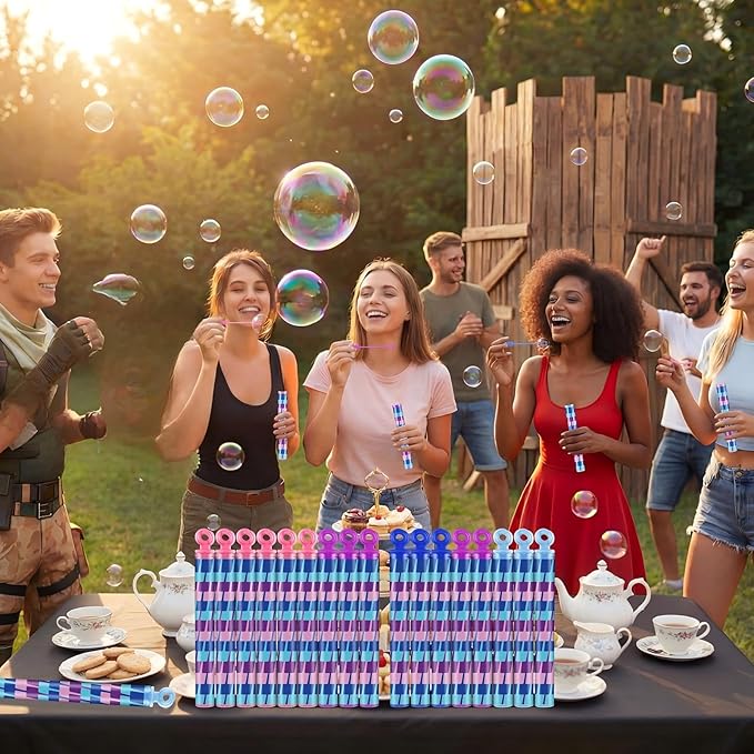 32 Pcs Video Game Bubble Wands Funny Bubbles Party Favors for Adult Summer Activity Birthday Party Goodie Bag Stuffers Gifts Wedding Supplies