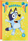 Hallmark Bluey Kids Birthday Card with Sound and Light (Happiest Day Ever) for Son, Daughter, Grandchild