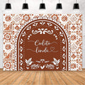 MEHOFOND 10x7ft Cielito Lindo Baby Shower Backdrop Brown Arch Cielito Lindo Baby Shower Party Decorations Banner Mexican Wedding Birthday Fiesta Party Decor Photography Background Supplies