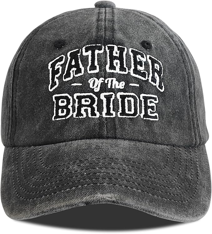 Bridal Shower Gifts for Bride Mother and Father, Adjustable Bride Hat for Wedding Engagement Bachelorette Party