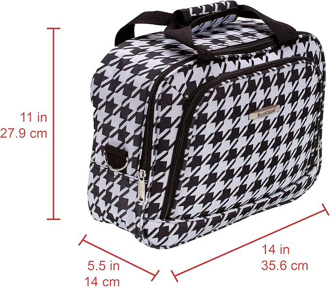 Rockland Fashion Softside 2 Piece Luggage Set, Expandable, (14" Tote/19" Upright), Kensington