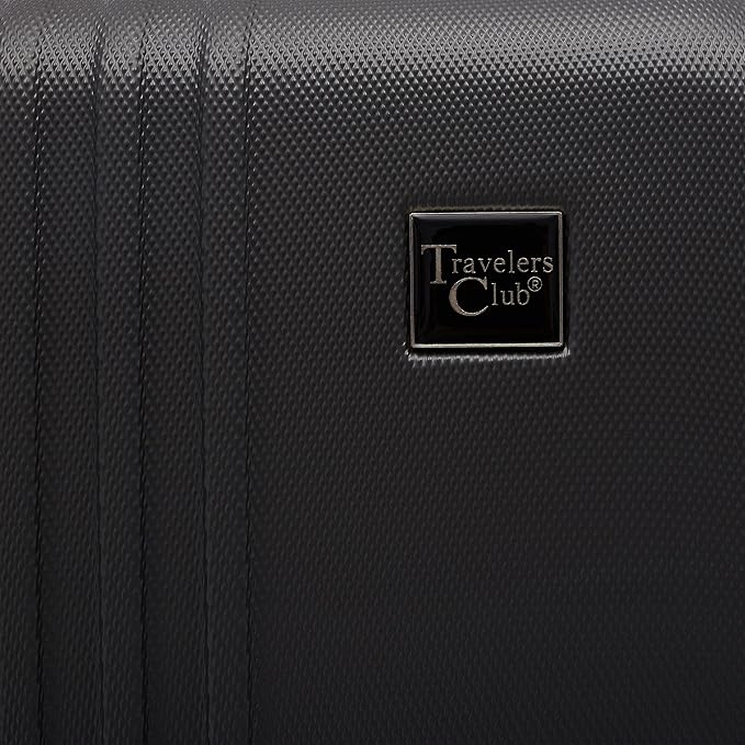 Travelers Club Cosmo Luggage, Charcoal Grey - 20 Inch, 20-Inch