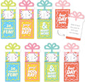 Big Dot of Happiness Party Time - Happy Birthday Party Money and Gift Card Sleeves - Nifty Gifty Card Holders - Set of 8