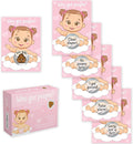 Party Hearty Fun Baby Shower Games for Girls - Poopie Emoji Scratch-Off Lottery Tickets - 50 Cards Hilarious and Engaging Baby Shower Activity