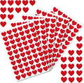 1920pcs Heart Stickers, Valentines Stickers, 0.5inch Holographic Glitter Small Mini Red Hearts Sticker Love Stickers for Valentine's Day, Mother's Day, Award Charts, Envelopes, Crafting, Scrapbooking