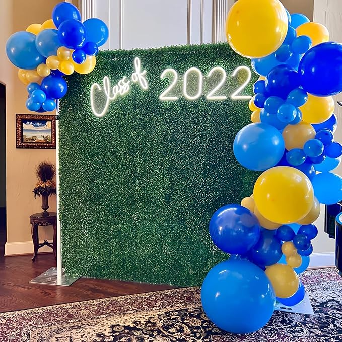 105pcs Royal Blue Balloons 12inch Party Balloons for Birthday Graduation Baby Shower Anniversary Nautical Party Decorations