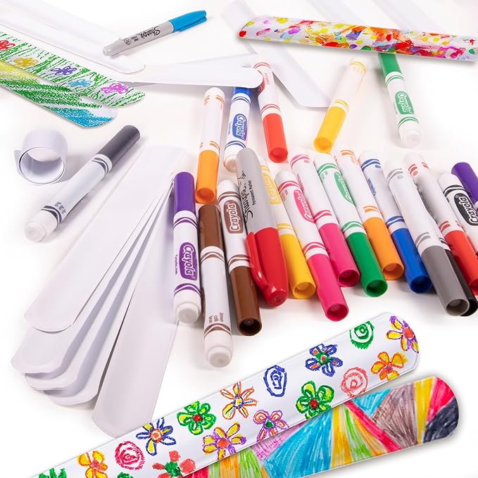 Giraffe 50 Pack White Slap Bracelets for Kids - Easter Eggs Fillers for Goody Bag - Easter Eggs Stuffers Bulk - Easters Basket Stuffers for kids Party Favors