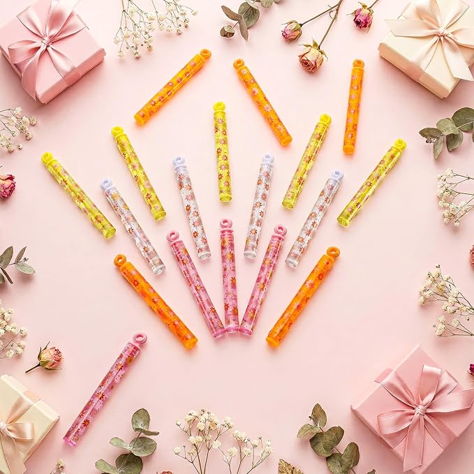 32 Pcs Hippie Daisy Bubble Wands Daisy Bubble Wand Groovy Party Favors for Adult Summer Activity Birthday Party Goodie Bag Stuffers Gifts Wedding Supplies