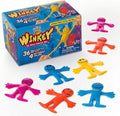 Pick A Toy Sticky Stretchy Happy Man Toy Party Favors for Kids: Rubber Sensory Toys Set of 36 - Classroom Small Prizes for Birthday Goody & Easter Egg Fillers