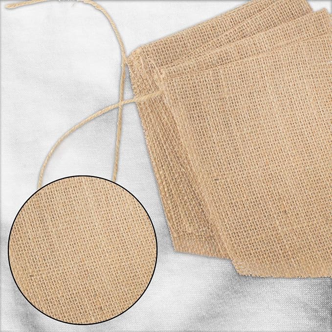 30Pcs Hand-Painted DIY Burlap Banners - for Kid Adults Party Decor
