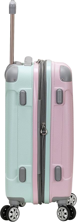 Rockland London Hardside Spinner Wheel Luggage, Carry-On 20", Mint
