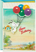 Hallmark Peanuts Birthday Card (Snoopy, Balloons)