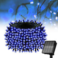 Solar String Lights for Outside, 39Ft 100 LED Solar String Lights Outdoor with 8 Modes，Solar Lights for Outside Waterproof for Yard, Fence,Balcony, Party,Christmas Tree Decorations (Blue)