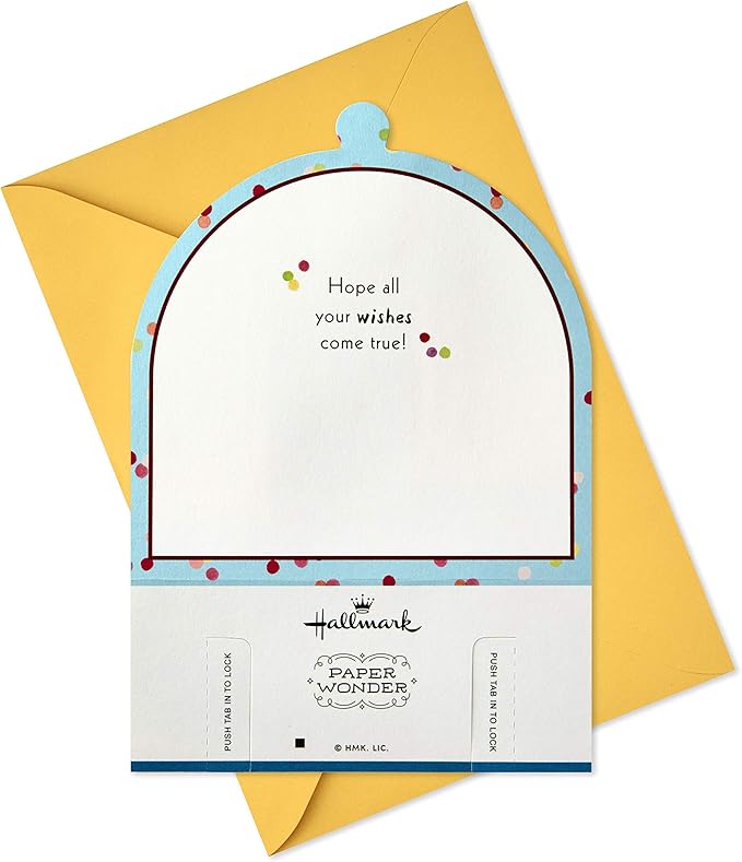 Hallmark Paper Wonder Displayable Pop Up Birthday Card (Birthday Cake)