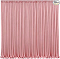 Rose Backdrop Curtains-Wrinkle-Free Polyester Photography Drapes Party Curtain Background for Baby Shower Wedding Decorations- 40 X10FT