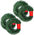 Lvydec 72 Feet Christmas Garland Clearance, 4 Strands Artificial Pine Garland Soft Greenery Garland for Holiday Wedding Party Decoration, Outdoor/Indoor Use