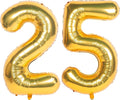40 Inch gold Number Balloons Helium Foil Mylar Balloon Birthday Party banquet Decoration 25