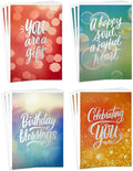 Hallmark Religious Birthday Cards Assortment (Birthday Blessings, 12 Cards and Envelopes)