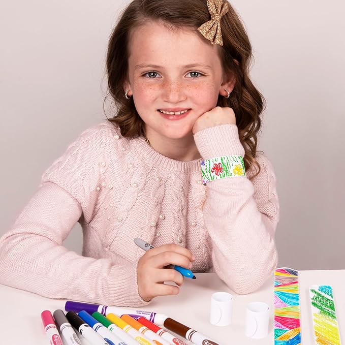 Giraffe 50 Pack White Slap Bracelets for Kids - Easter Eggs Fillers for Goody Bag - Easter Eggs Stuffers Bulk - Easters Basket Stuffers for kids Party Favors
