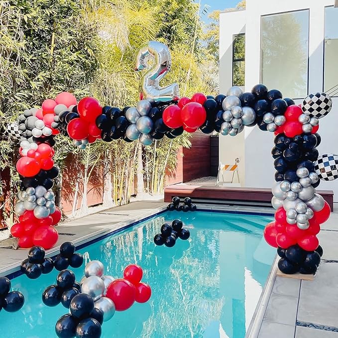 105pcs Black Balloons 12inch Party Latex Balloons for Birthday Graduation Baby Shower Anniversary New Year Holiday Party Decorations