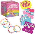 Peaceable Kingdom Valentines Box for Kids, Valentines Day Box Kit for Valentines Cards for Kids Classroom - Friendship Bracelet Valentines
