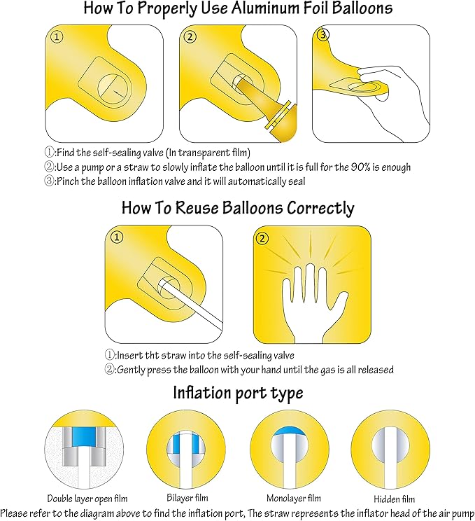 Letter Balloons 40 Inch Giant Jumbo Helium Foil Mylar for Party Decorations Gold P
