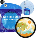 Antfuny Sand Remover for Beach Family Women Dog Trip Essential Accessories Summer Vacation Must Have Travel Accessories Lake Necessities Cruise Ship Stuff Thing Need Gear Gift Supplies Item Towel
