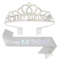 CAVETEE Birthday Crowns for Women, Happy Birthday Crown for Party Decorations